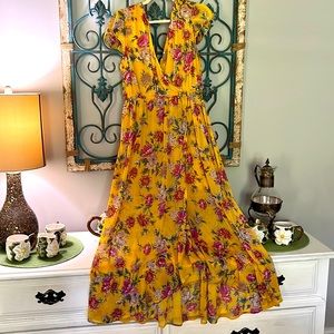Never worn yellow dress